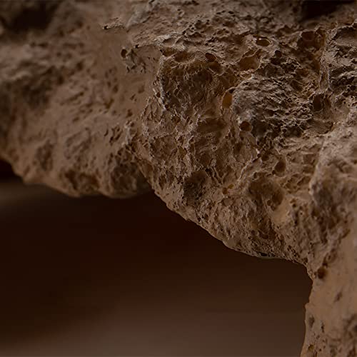 Reptile Hide Bearded Dragon Cave Hideouts Habitat Décor for Snake (Large) | Simulation Rock, Terrarium Tank Accessories, Turtles Lizards Snakes Crab Hide