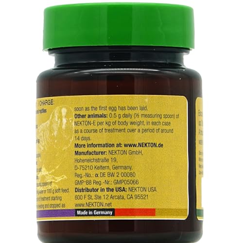 Nekton-E Vitamin E Supplement for Birds, 35gm - size: 35 grams