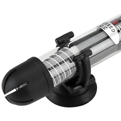 50W Submersible Aquarium Heater, Adjustable Temperature for Fish Turtle Tank with Suction Cup Mounting