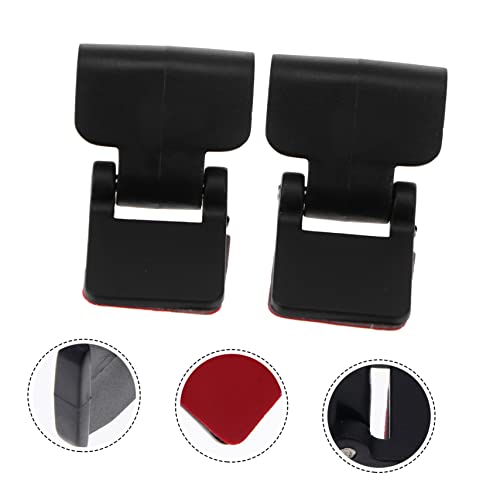 Toyvian 4Pcs Reptile Tank Lock Buckle Escape Prevention Latch for Tortoise and Enclosures Easy Install Feeding Box Secure Clips