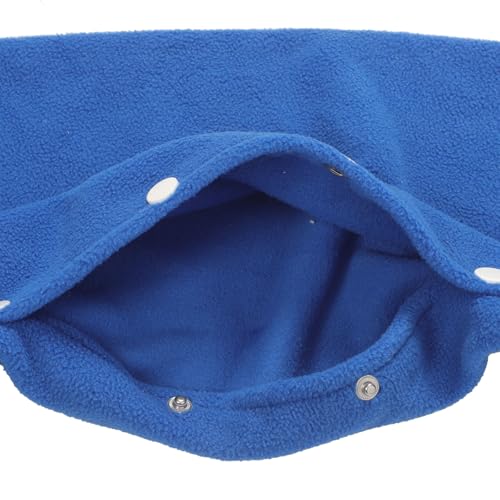 Adjustable Strap Reptile Carrier Bag for Bearded Dragon and Small Pets, Portable Blue Travel Sling Backpack for Outdoor Lizard, Chinchilla, Guinea Pig, and Snake Transport