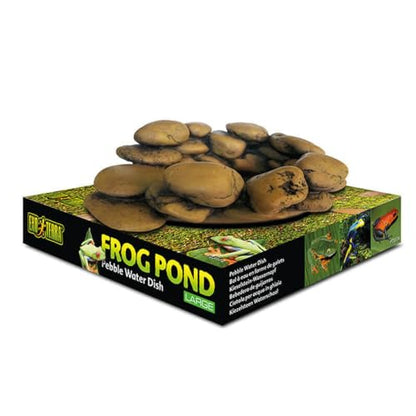 Exo Terra Frog Pond, Amphibian Terrarium Water Source, Large
