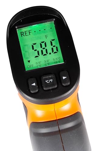 WEN Infrared Thermometer Gun with Targeting Laser and -58 to 1022 Degree Fahrenheit Temperature Range and 12:1 Resolution (TH912L)
