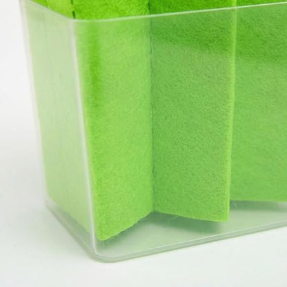 Reptile Humidifier Portable Felt Plants Humidifying System Imitation Plants Humidifier Water Basin Environmental Air Humidity Supplies with Purified, Green - color: Green