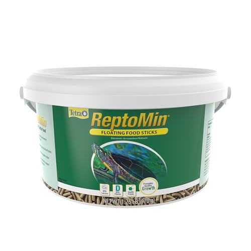 Tetra ReptoMin Floating Food Sticks 1.26 Pounds, for Aquatic Turtles, Newts and Frogs - size: 1.26 Pound (Pack of 1)