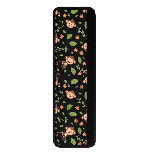 2 Pieces Refrigerator Door Handle Covers Anti Slip Kitchen Appliance Protector Sleeve Animal Print Monkey Microwave Dishwasher Fridge Handle Cover - color: Design(562)