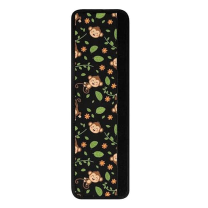 2 Pieces Refrigerator Door Handle Covers Anti Slip Kitchen Appliance Protector Sleeve Animal Print Monkey Microwave Dishwasher Fridge Handle Cover - color: Design(562)