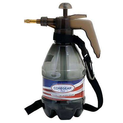 Classic USA Misters 1.5 Liter Personal Water Mister Pump Spray Bottle - color: Gray