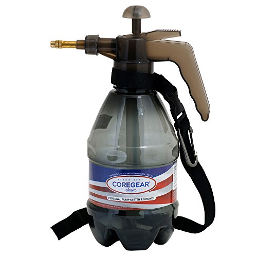 Classic USA Misters 1.5 Liter Personal Water Mister Pump Spray Bottle - color: Gray