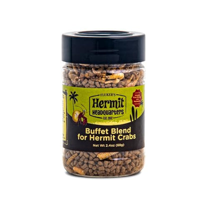 Fluker's Buffet Blend Diet - Food for Hermit Crabs 2.4 oz - size: 2.4 Ounce (Pack of 1)
