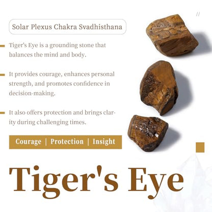 SUNYIK 1LB Natural Raw Tiger's Eye Stones Rock for Tumbling Cabbing | Irregular Healing Crystal Rock Stones for Aquarium, Terrarium Fish Tank, Fountain Rocks, Jewelry Making, Rock Collections - color: Tiger's Eye Stone(0.8"-1.5")