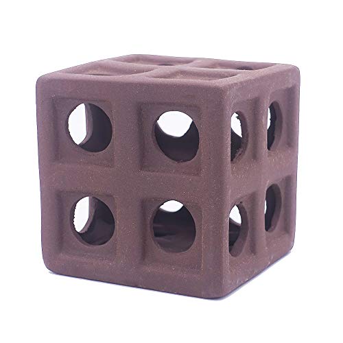 DOHO Aquarium Cave Ceramic Decoration for Amano Shrimp Cichlid with Fish Hideaway and Breeding