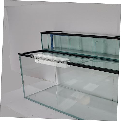 Mikikit Acrylic Aquarium Tool Holder Rack Storage Magnetic Cleaner Fish Tank Cleaning Tool Stand