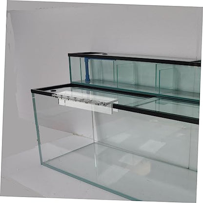 Mikikit Acrylic Aquarium Tool Holder Rack Storage Magnetic Cleaner Fish Tank Cleaning Tool Stand
