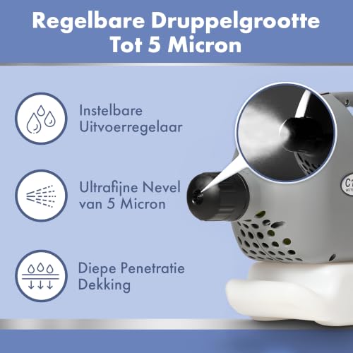C100 Plus Mosquito Fogger Machine, Bug Fogger, Mosquito Sprayer, Mist Blower, ULV Cold, 26 Ft Spray, 1250W Samsung Motor, Adjustable 5-50 Micron, Tick, Bee, Outdoor Fogger 110V - size: 1.1 Gallon - 4 Liters