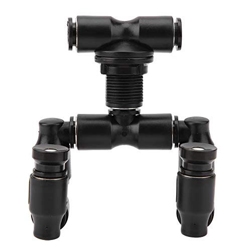 Reptile Fogger Misting System Reptiles Fogger Mist Sprinkler Reptiles Fogger Nozzle Sprayer for Rainforest 360 Cooling System Fogger Connect 1/4Tub