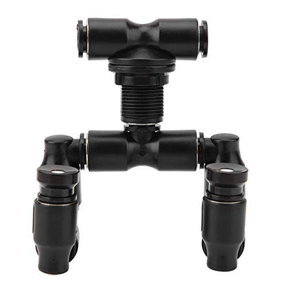 Reptile Fogger Misting System Reptiles Fogger Mist Sprinkler Reptiles Fogger Nozzle Sprayer for Rainforest 360 Cooling System Fogger Connect 1/4Tub