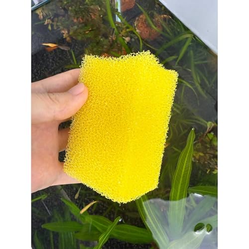 4PCS Aquarium Filter Sponge Replacement for 15W-210GPH Aquarium Filter, Aquarium Biochemical Sponges for Replacement - style: Filter media-15W
