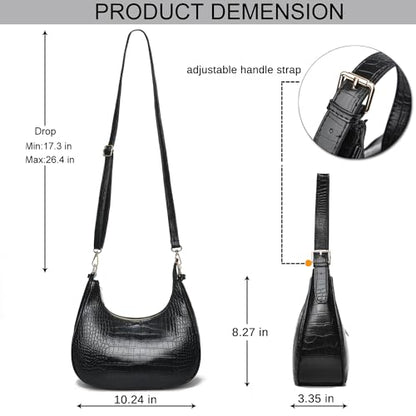 Small Tote Shoulder Bags Purses for Women Retro Classic Crossbody Bags Cute Clutch Purse and Handbag - color: 0-4-gz Coffee White