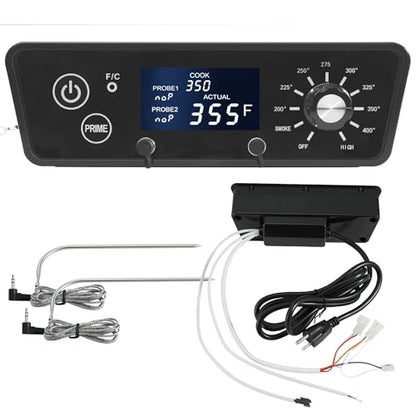 Digital Trapezoid Grill Controller Kit Thermostat Controller Board Replacement Parts Compatible with Pit Boss Vertical Pellet Smoker Copperhead 3/4/5/7 Series & 5-Series Copper-Walmart PBV5PW1