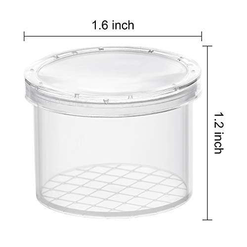 Coopay 120 Pieces Bug Jars Critter Insect Cage Magnifying Insect Box Bug Magnifier Container Catcher Cage, Science Nature Exploration Tools - style: 120 Pack