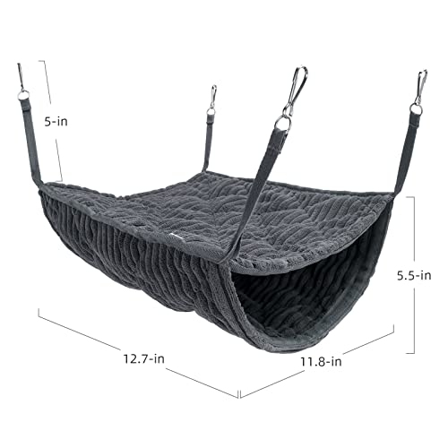 Niteangel Luxury Double Bunkbed Hammock, Fit 2 Adult Ferrets or 5 More Adult Rats
