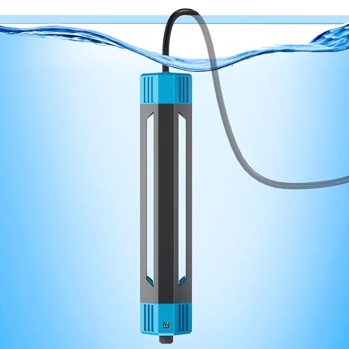 25W/50W/100W/300W/500W Aquarium Heater for Freshwater and Saltwater Fish Tank, Adjustable Submersible Aquarium Heater for 70-80 Gallon Fish Tank (500W) - size: 500W (70-80 Gallon)