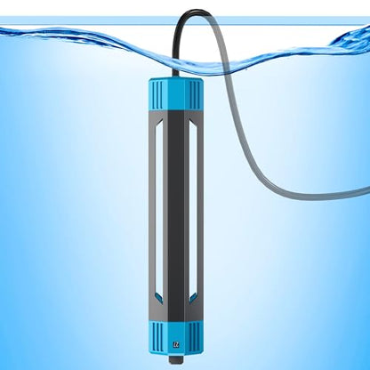 25W/50W/100W/300W/500W Aquarium Heater for Freshwater and Saltwater Fish Tank, Adjustable Submersible Aquarium Heater for 70-80 Gallon Fish Tank (500W) - size: 500W (70-80 Gallon)