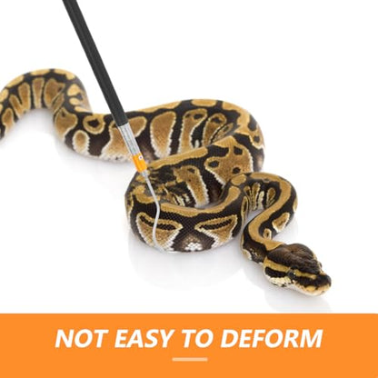 GALPADA 1.5m Professional Snake Catcher Pole Retractable Hook for Snake Handling Stroller Hook Reptile Accessories