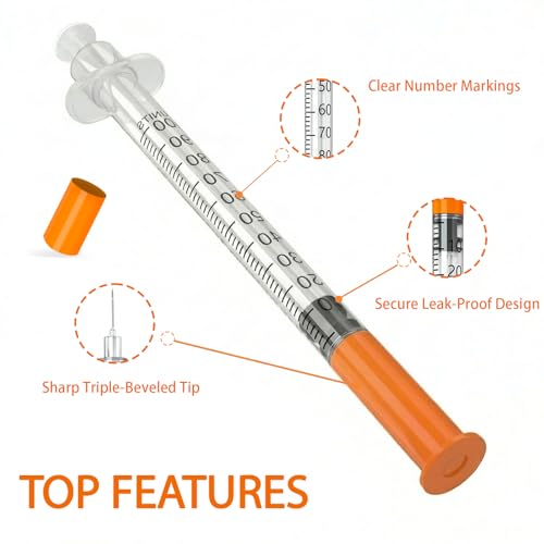 0.5ml 30g 5/16", Individually Packed, Lab Supplies, PACK 25. - size: 0.5ml-30G 5/16"-25