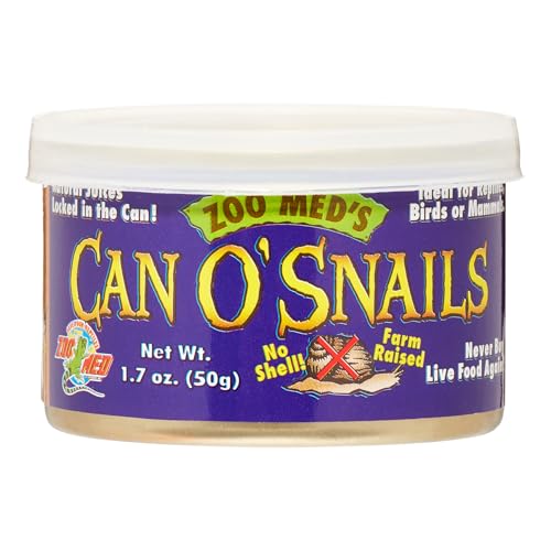 Zoo Med Can O' Snails Turtle Food, 1.7-Ounce - size: 1.7 Ounce (Pack of 1)