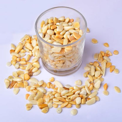 Erliway 7-9mm Yellow Aventurine Healing Crystal Chips for Crafts, 100g | Natural Crushed Crystal Stones Tumbled Chips for Vase Filler Aquarium Gravel, Meditation Chakra Balancing, Candle DIY Making - color: Yellow Aventurine