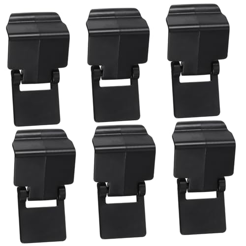 Garneck 6pcs Turtle Tank Latch Reptile Terrarium Lock Buckles Escape Clips for Glass Aquariums Easy Installation for Turtle Habitat
