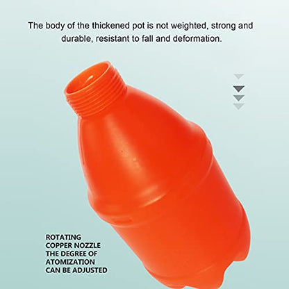 Hand Pressure Trigger Spray Bottle with Adjustable Copper Nozzle for Efficient Watering