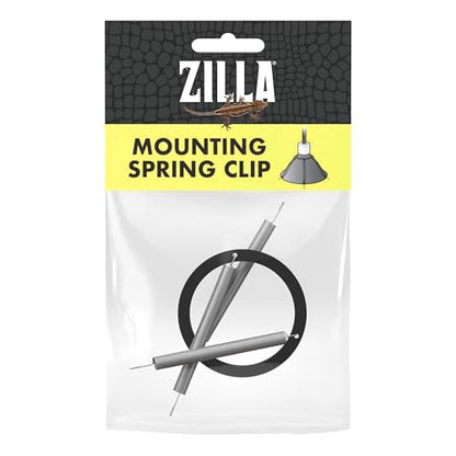 Zilla Mounting Spring Clip, Fits Most Lighting Domes - size: One Size (Pack of 1)