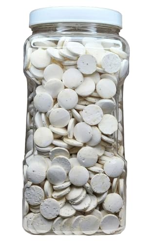 Calcium Feeders Small Disks 1000ct Large Jar - size: 1000 Count (Pack of 1)