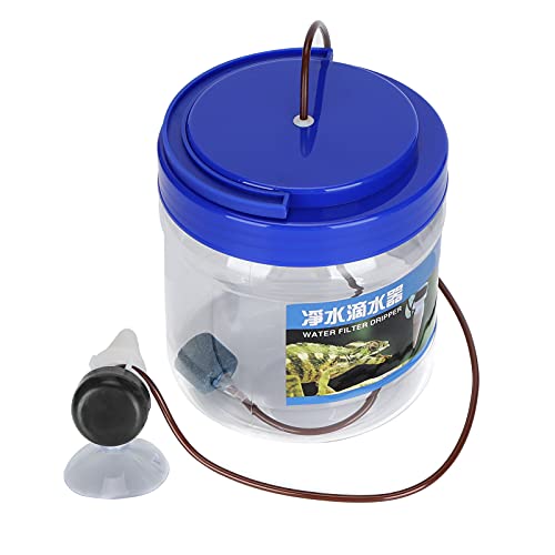 Reptile Automatic Water Dripper Feeder, Adjustable Drip Watering Tool for Small Pets, Replacement Part, Durable Construction