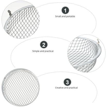 ibasenice Reptile Heat Lamp Cover 5.51 in Stainless Steel Anti-Scald Lampshade Box Insulation Lamp Shade for Lizard Turtle Snake Terrarium and Habitat Lighting
