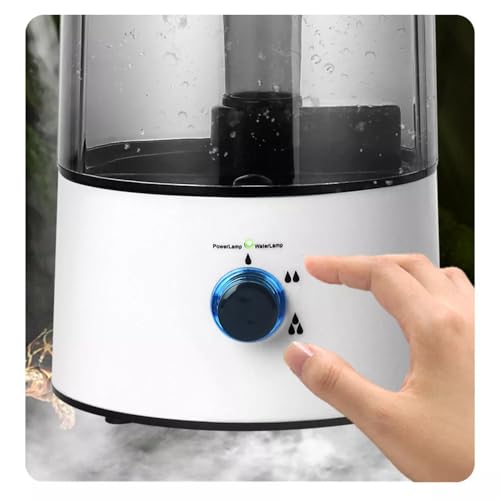 Reptile Humidifier, 4L Fogger Fog Machine for Reptile Terrarium Tank, 110V Cool Mist MisterAdjustable Fog for Reptiles and Amphibians Such as Geckos Snakes Turtles Tortoises Lizards or Frogs Toads