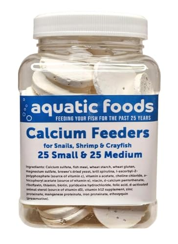 Calcium Feeders Small & Medium Disks 50ct Small Jar - size: 50 Count (Pack of 1)