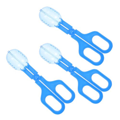 Totority 3pcs Reptile Supplies Pet Waste Clamp Washable Material Lightweight and Waste Terminator