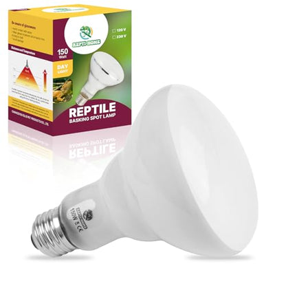 150W Reptile Heat Lamp Bulb,Basking Spot Lamp Bulb for Reptiles & Amphibians，Reptile Daylight Heat Bulb for Bearded Dragon, Lizard, Turtle - size: 150*1