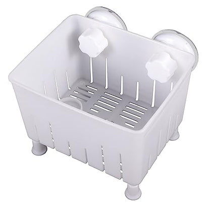 Didiseaon 2sets Aquarium Breeding Box Tortoise Isolation Container Suction Cups Fish Breeder Holder Easy Installation for Fish and Reptiles