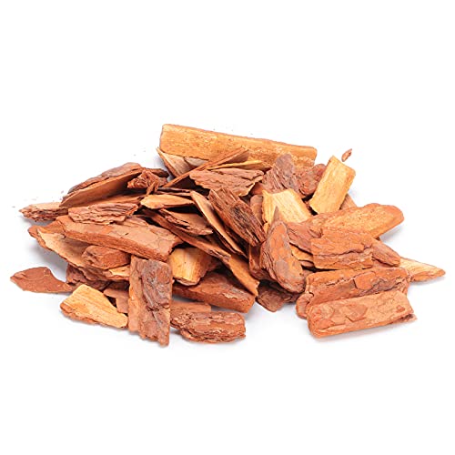 Tyenaza Reptile Bark Bedding, Bedding Pine Bark Granule Bedding Reusable Pine Chips Substrate, Reptile Breeding Bedding Habitat Decor for Geckos, Lizards, Turtles Snakes (Large Particles 250g) - size: Large particles 250g