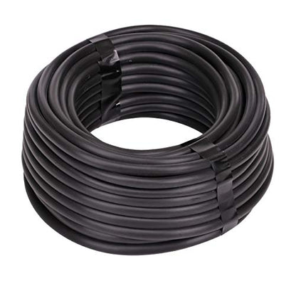 Raindrip 016005VP 1/4-Inch Drip Irrigation Supply Tubing, 50-Foot, for Irrigation Drippers, Drip Emitters, Drip Irrigation Parts, and Drip Systems, made with Vinyl, Black - size: 50 Ft, style: Vinyl