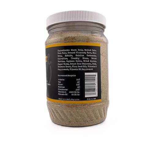 Cricket Diet – Calcium-Rich Daily Balanced Diet for All Crickets and Feeder Insects – 10 oz Plastic Jar