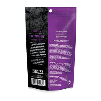 Fluker's Crafted Cuisine Diet, Tortoise Food, Made with Real Fruits & Veggies, 6.75 oz - size: 6.75 Ounce (Pack of 1)