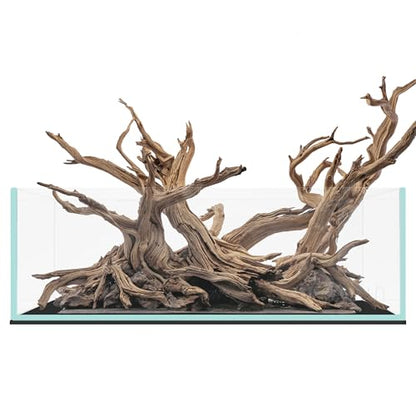 UNS Ultra Clear Rimless Tank - 5.9GAL | 22.6L - 17.71x11.02x7.08 | 45x28x18 CM, 5mm Glass Thickness, Leveling Mat Included - Low Iron, High Clarity Fish Tank w/ 45° Mitered Edge - [45S] - size: [45S] - 5.9 Gal - 17.71 x 11.02 x 7.08 in
