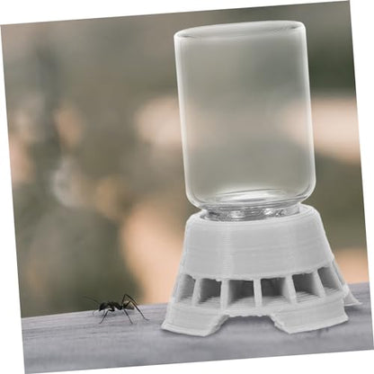 Abaodam Simple Ants Water Bowl Liquid Feeder for Ants Reptile Water Dispenser Station Random Color