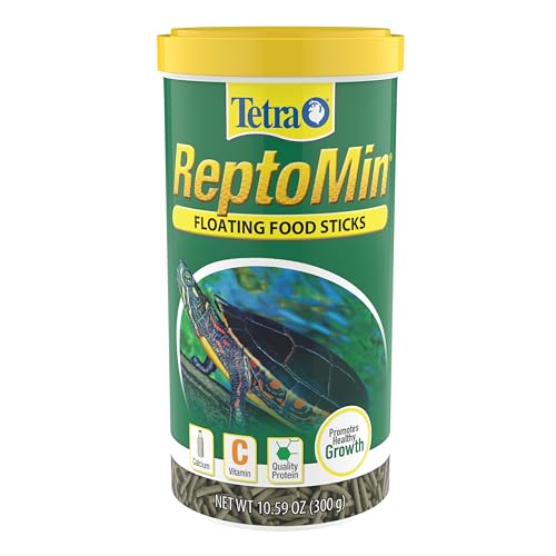 Tetra ReptoMin Floating Food Sticks, Food for Aquatic Turtles, Newts and Frogs, 10.59 oz (Pack of 1) - size: 10.59 Ounce (Pack of 1)